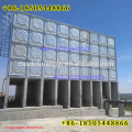 250cbm mould pressing hot galvanized assembled steel water tank for school